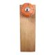 2 Pieces Orange And Black Etched Ceramic Wooden Door Stopper